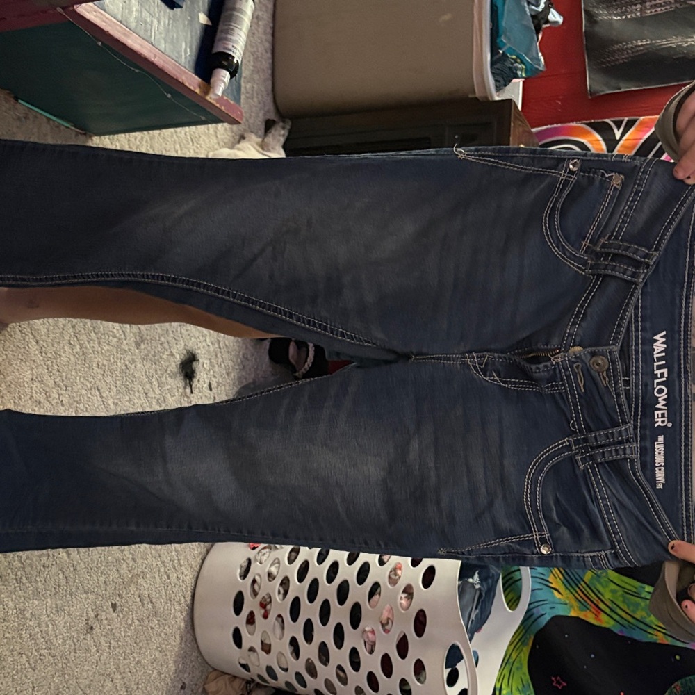 Wallflower Midnight Blue Denim Pants